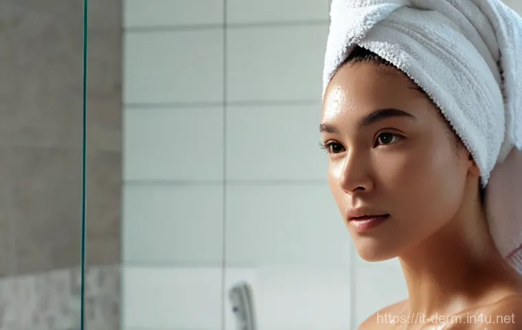 모공 줄이는 스킨케어 루틴 - **Prompt 1: The Deep Cleansing Ritual for Refined Pores**
    A visually stunning close-up shot of a...