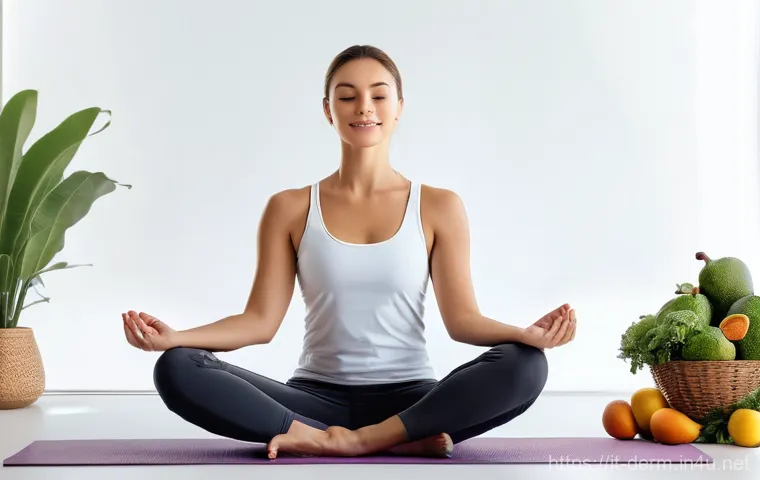 피부과 시술 전후 관리 - **Prompt 2: Immediate Post-Treatment Care**
    "A peaceful Italian woman, in her early 30s, with so...