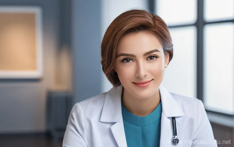 피부과 시술 부작용 예방법 - Here are three detailed image generation prompts in English: